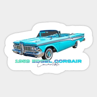 1959 Edsel Corsair Convertible Sticker